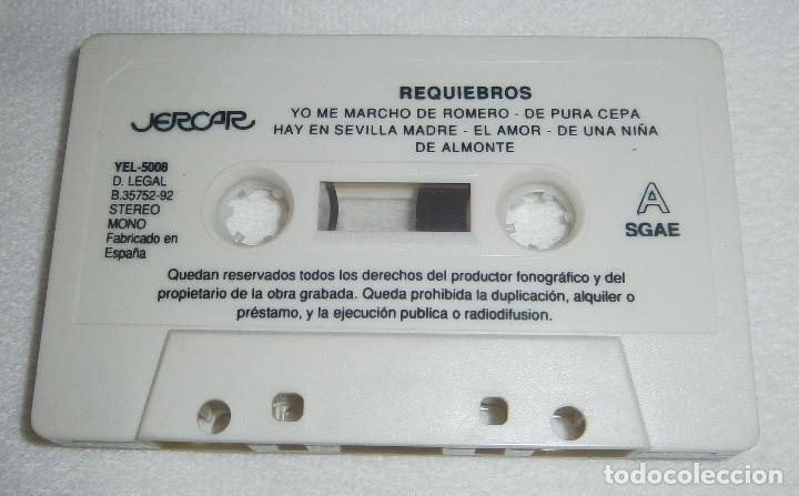 Casetes antiguos: casetes Rafael Farina - exitos ecos del rocio - 14 exitos chiquetete - requiebros - Foto 1