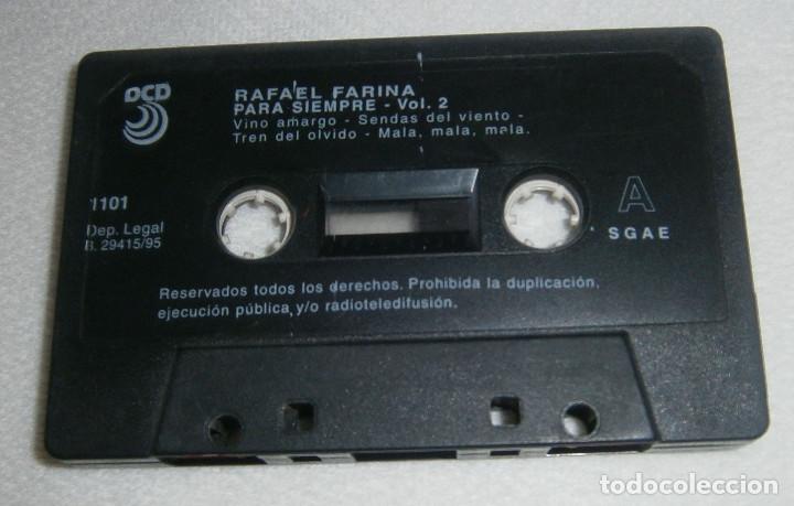 Casetes antiguos: casetes Rafael Farina - exitos ecos del rocio - 14 exitos chiquetete - requiebros - Foto 2