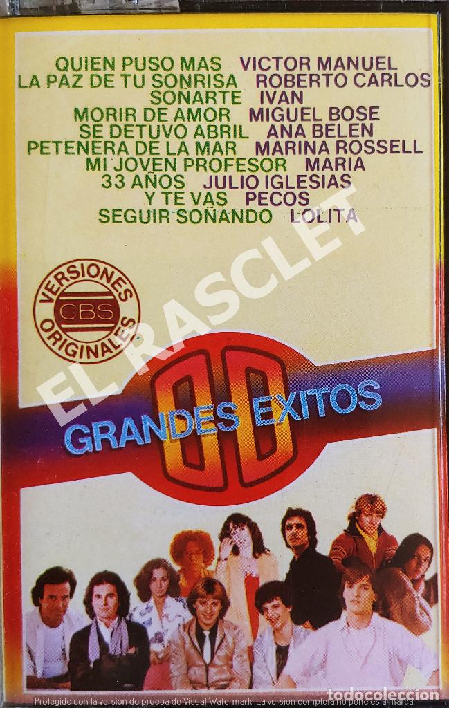 Casetes antiguos: CINTA CASSETTE DE : GRANDES EXITOS DE LOS 80 - Foto 1