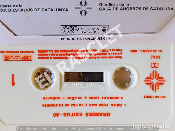 Casetes antiguos: CINTA CASSETTE DE : GRANDES EXITOS DE LOS 80 - Foto 2