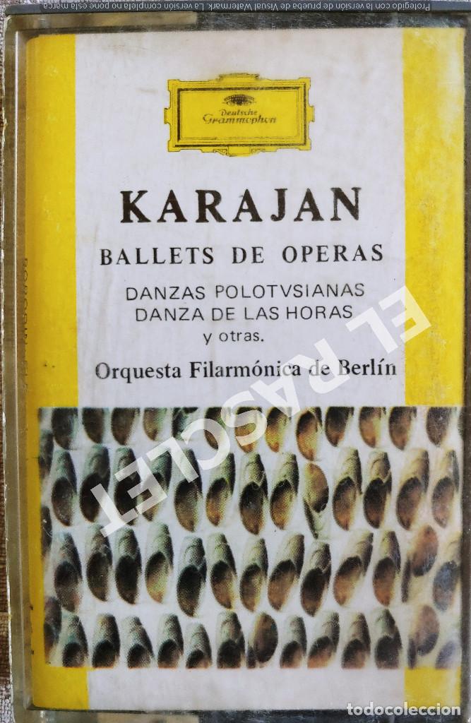 Casetes antiguos: CINTA CASSETTE DE : KARAJAN - BALLETS DE OPERAS - Foto 1