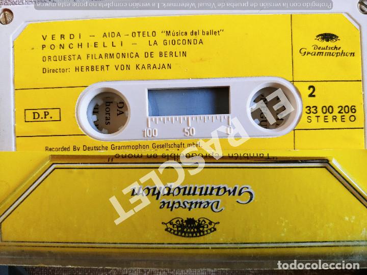 Casetes antiguos: CINTA CASSETTE DE : KARAJAN - BALLETS DE OPERAS - Foto 3