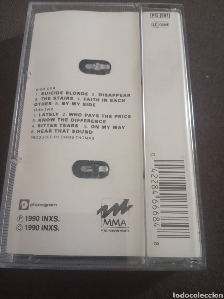 Casetes antiguos: Cinta casete INXS &rdquo; X &rdquo; - Foto 2