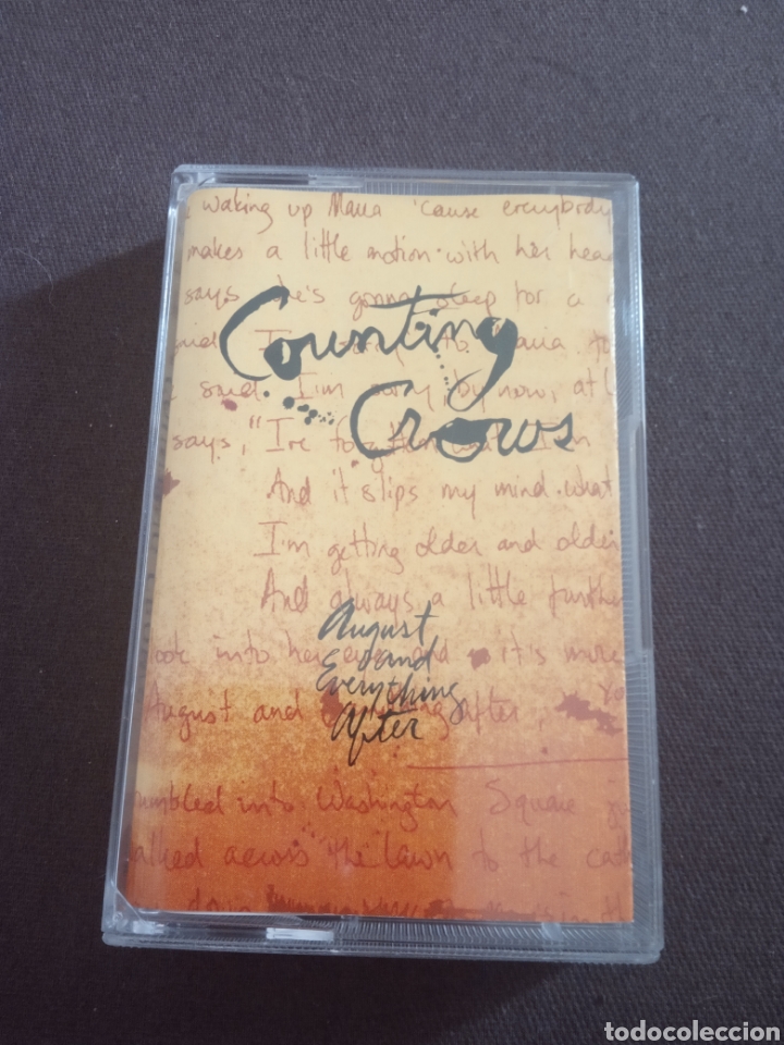 Casetes antiguos: Cinta casete COUNTRING CROWS &rdquo; AUGUST AND EVERYTHING AFTER &rdquo; - Foto 1