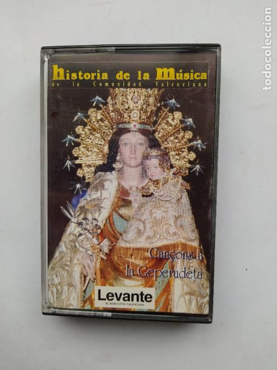 Casetes antiguos: HISTORIA DE LA MUSICA DE LA COMUNIDAD VALENCIANA (CAN&Ccedil;ONS A LA GEPERUDETA. CASETE. TDKCST38