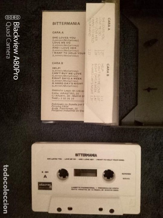 Casetes antiguos: Casete Bittermania - Foto 2