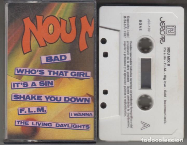 Casetes antiguos: Nou Mix 6 cassette 1987 Vol. 1