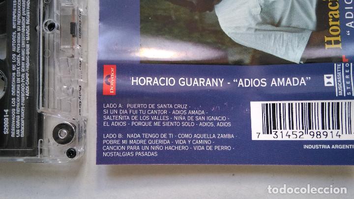 Casetes antiguos: Horacio Guarany &ndash; Adi&oacute;s amada - Foto 2