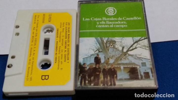 Alte Kassetten: CASETE CINTA CASSETTE ( Las cajas rurales de Castell&oacute;n Y Els llauradors cantan al campo ) 1980 DIAL