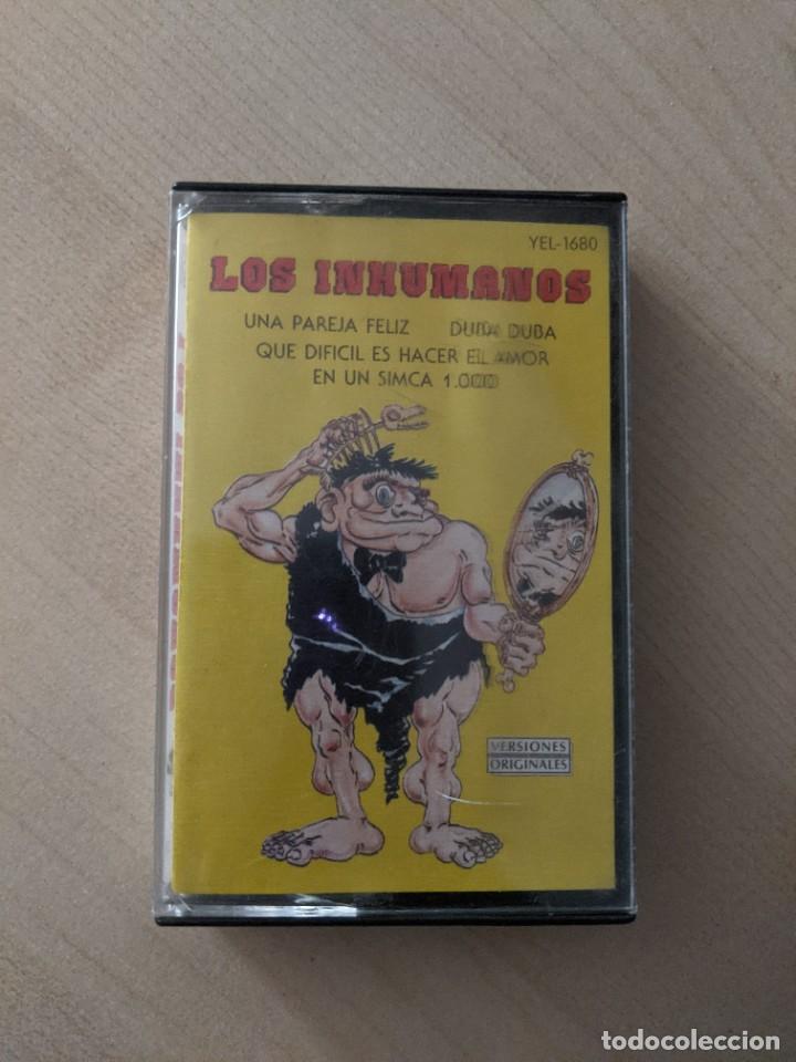 Casetes antiguos: CASETE &rdquo;LOS INHUMANOS&rdquo; - Foto 1