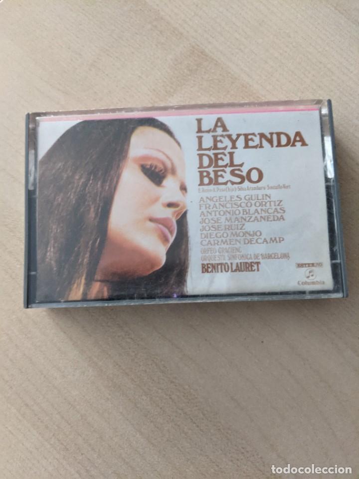 Casetes antiguos: CASETE &rdquo;LA LEYENDA DEL BESO&rdquo;