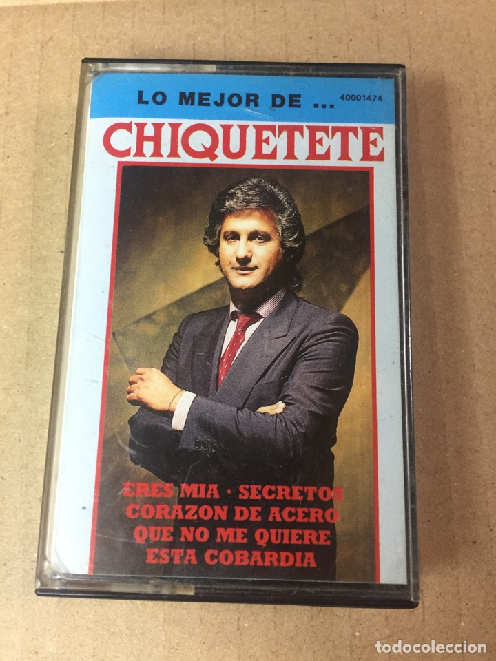 Casetes antiguos: LO MEJOR DE CHIQUETETE. CASSETTE - Foto 1
