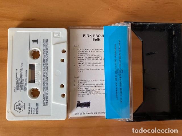 Casetes antiguos: CASSETTE PINK PROJECT SPLIT - Foto 2