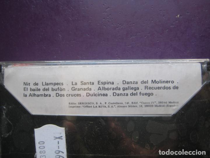 Casetes antiguos: LOS RELAMPAGOS - RECOP EXITOS - CASETE ZAFIRO PRECINTADA - POP BEAT 60S - Foto 2