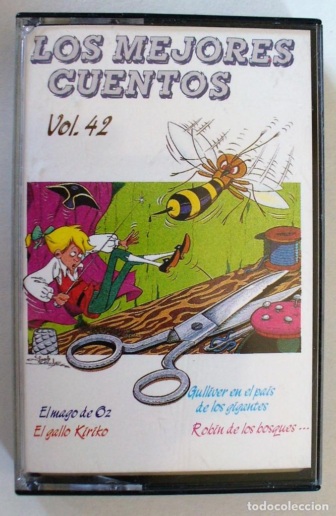 Casetes antiguos: CASETE CINTA CASSETTE ( LOS MEJORES CUENTOS VOL 42 )