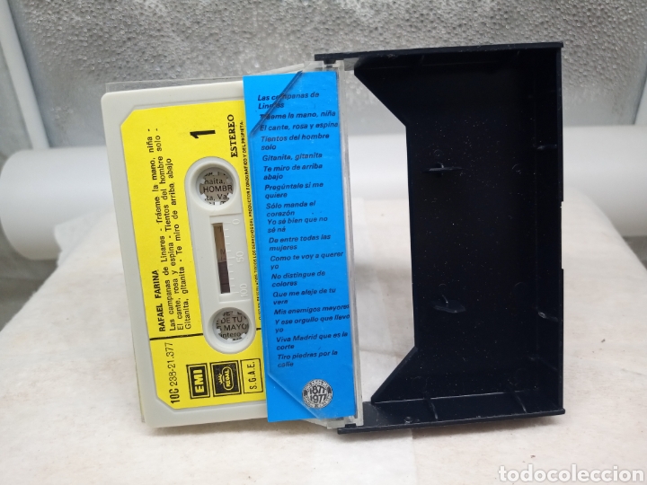Casetes antiguos: Rafael Farina cinta de cassette - Foto 2