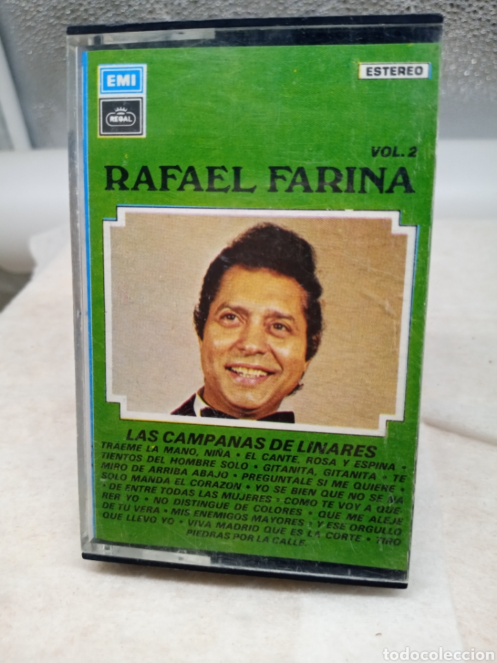 Casetes antiguos: Rafael Farina cinta de cassette - Foto 1