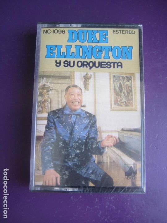 Casetes antiguos: DUKE ELLINGTON Y ORQUESTA - CASETE NEVADA PRECINTADA- JAZZ BLUES SWING 40'S - 12 CLASICOS