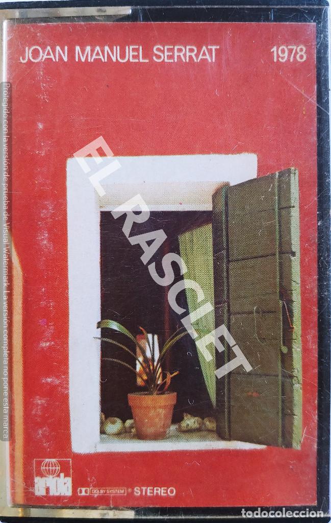 Casetes antiguos: CINTA CASSETTE DE : JOAN MANUEL SERRAT - 1978 - Foto 1
