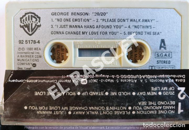 Casetes antiguos: CINTA CASSETTE DE : GEORGE BENSON - Foto 2