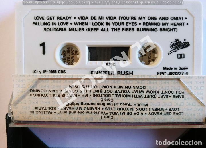 Casetes antiguos: CINTA CASSETTE DE : JENNIFER RUSH - PASSION - Foto 2