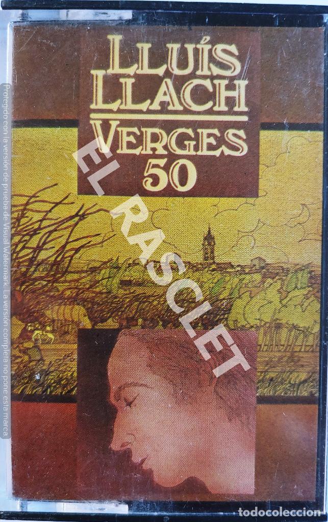 Casetes antiguos: CINTA CASSETTE DE : LLU&Iacute;S LLACH - VERGES 50 - Foto 1