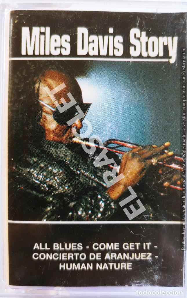 Casetes antiguos: CINTA CASSETTE DE :MILES DAVIS STORY - Foto 1