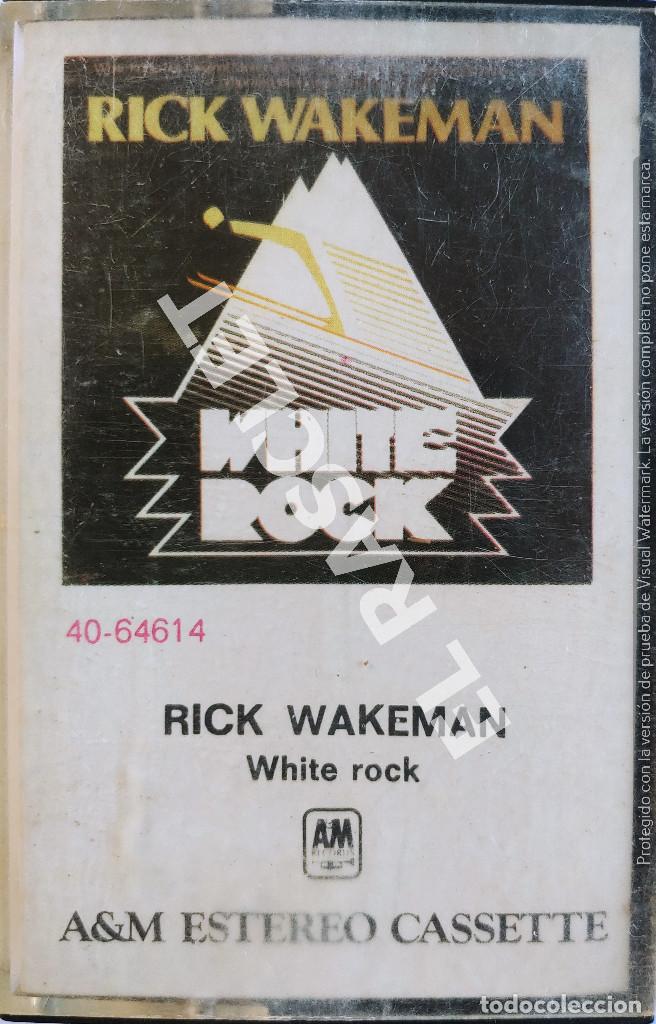 Casetes antiguos: CINTA CASSETTE DE :RICK WAKEMAN - WHITE ROCK - Foto 1