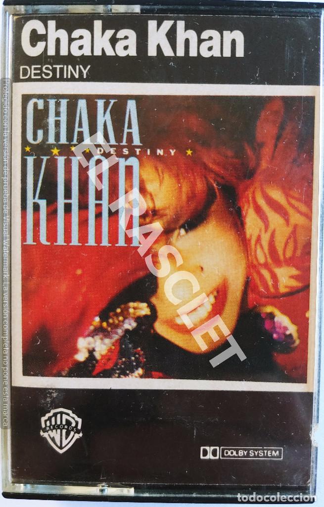 Casetes antiguos: CINTA CASSETTE DE : CHAKA KHAN - DESTINY - Foto 1