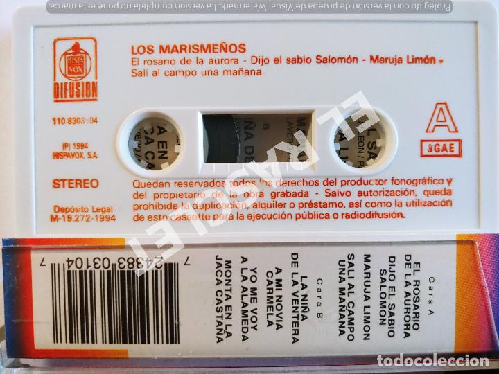 Casetes antiguos: CINTA CASSETTE DE : LOS MARISME&Ntilde;OS - Foto 2
