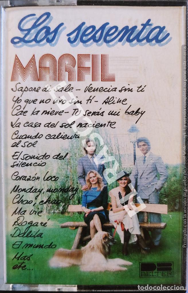 Casetes antiguos: CINTA CASSETTE DE : MARFIL - LOS SESENTA - Foto 1