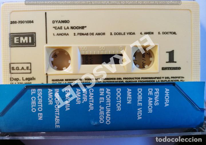 Casetes antiguos: CINTA CASSETTE DE : DYANGO - CAE LA NOCHE - Foto 2