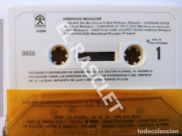Casetes antiguos: CINTA CASSETTE DE : DOMENICO MODUGNO - VOLARE..... - Foto 2
