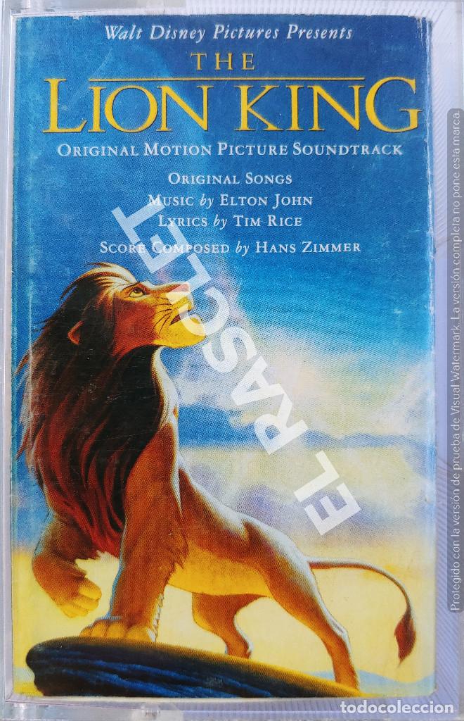 Casetes antiguos: CINTA CASSETTE DE :THE LION KING - Foto 1