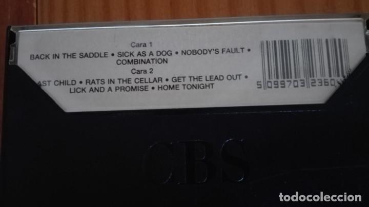 Casetes antiguos: Aerosmith Rocks Cassette CBS 1990 - Foto 2