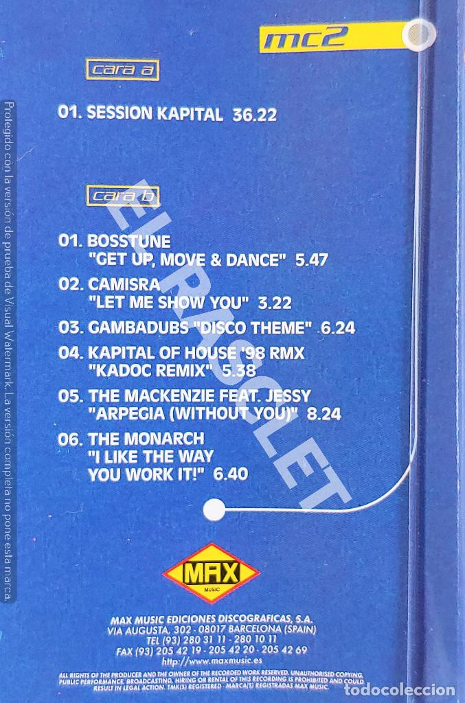 Casetes antiguos: CINTA CASSETTE DE : DANCE CLUB SESSIONS - MADRID - Foto 2