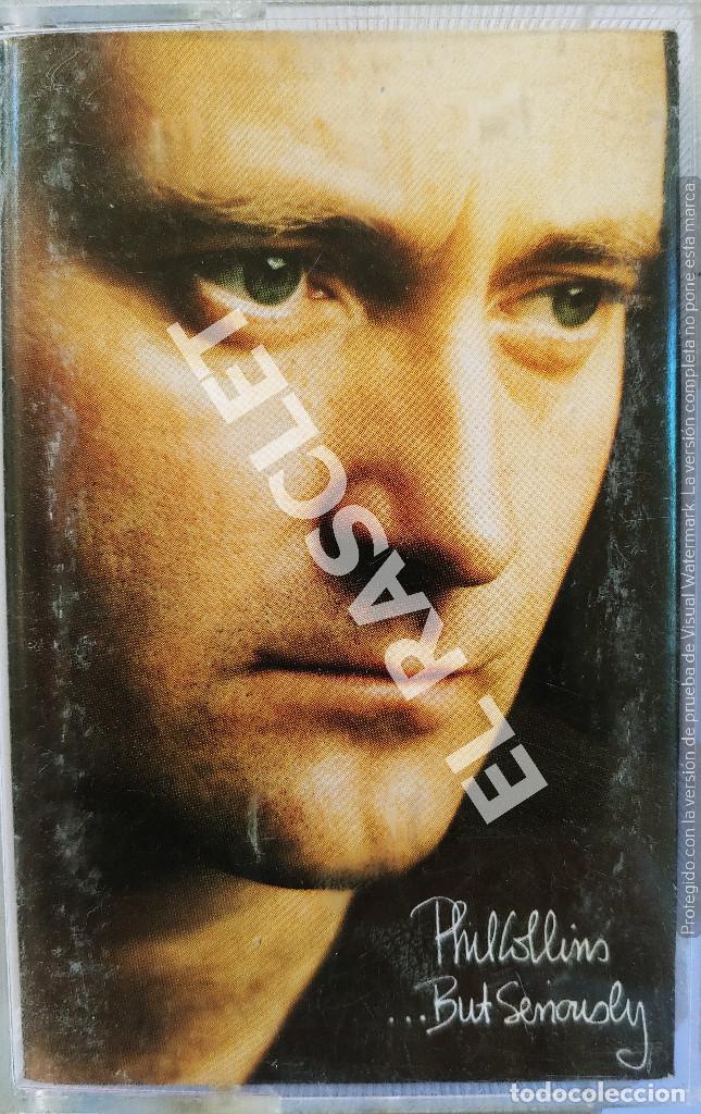 Casetes antiguos: CINTA CASSETTE DE : PHIL COLLINS - BUT SERIOUSLY - Foto 1