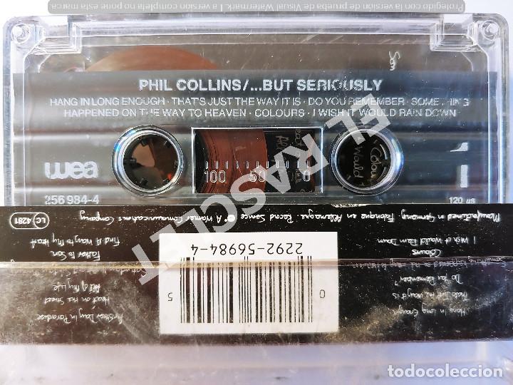 Casetes antiguos: CINTA CASSETTE DE : PHIL COLLINS - BUT SERIOUSLY - Foto 2