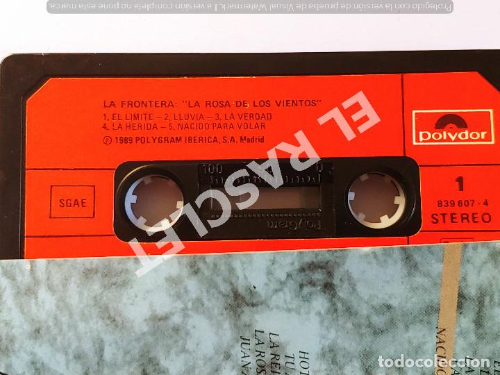 Casetes antiguos: CINTA CASSETTE DE : LA FRONTERA - ROSA DE LOS VIENTOS - Foto 2