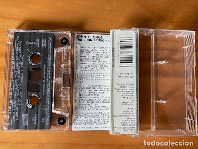 Casetes antiguos: CASSETTE JOHN LENNON THE COLLECTION 1982 - Foto 2