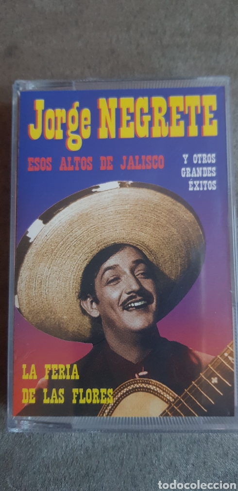Casetes antiguos: Casete JORGE NEGRETE, 1997 - Foto 1