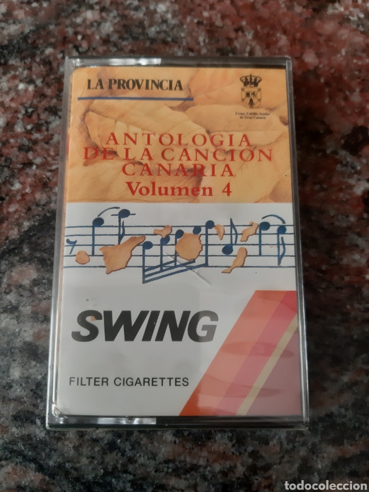 Casetes antiguos: Casete Antologia de la Canci&oacute;n Canaria (Precintado) Vol. 4