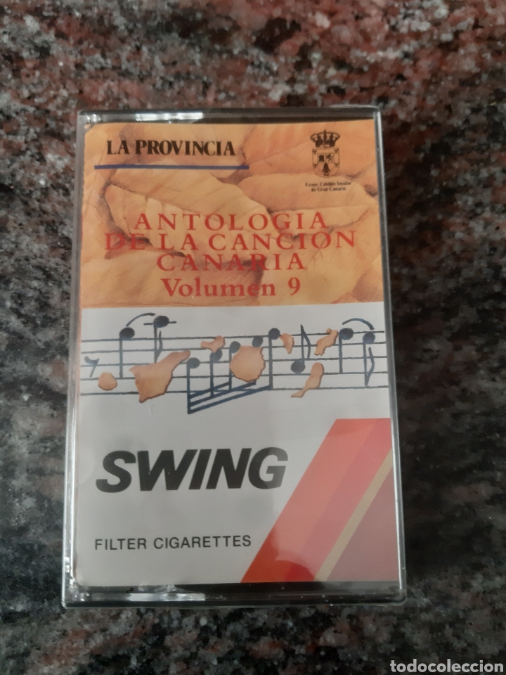 Casetes antiguos: Casete Antolog&iacute;a de la Canci&oacute;n Canaria (Precintado) Vol. 9