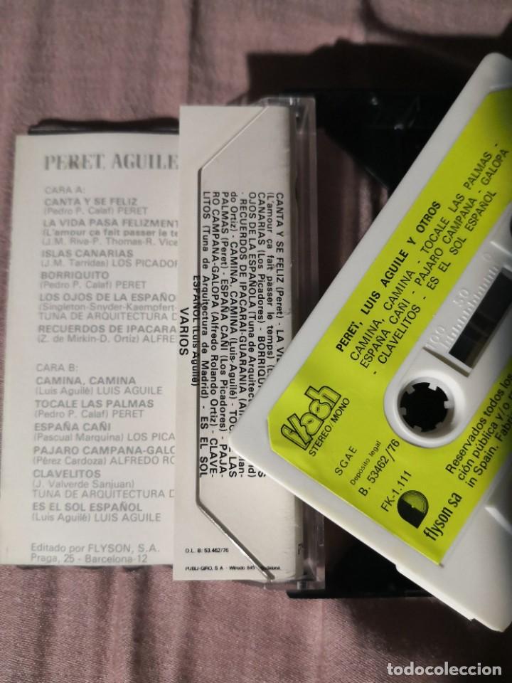 Casetes antiguos: Cassette PERET LU&Iacute;S AGUIL&Eacute; Nuevo - Foto 2