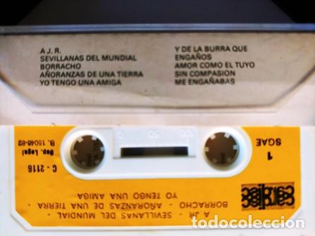 Casetes antiguos: CINTA CASSETTE DE :- EL TRIANGULO DE JR - EN PERFECTO ESTADO - - Foto 2