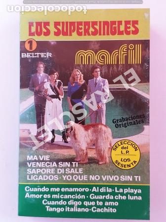 Casetes antiguos: CINTA DE CASSETTE - LOS SUPERSINGLES - MARFIL - - Foto 1
