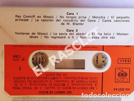 Casetes antiguos: CINTA DE CASSETTE - RAY CONNIFF - EN MOSCU - - Foto 2