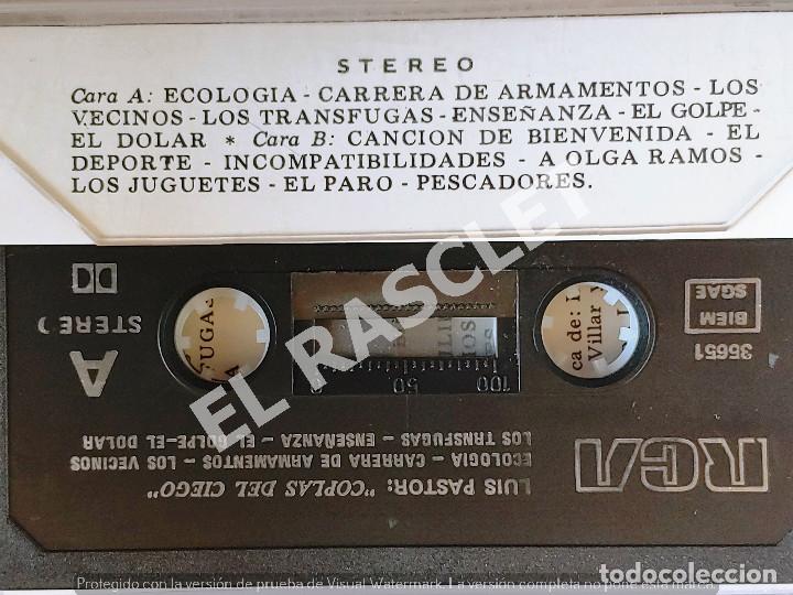 Casetes antiguos: CINTA DE CASSETTE - LUIS PASTOR - - Foto 2