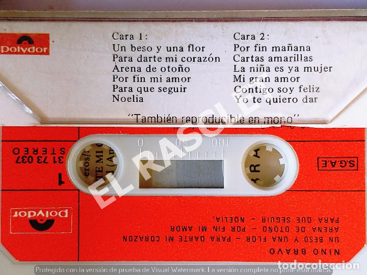 Casetes antiguos: CINTA DE CASSETTE - NINO BRAVO - - Foto 2