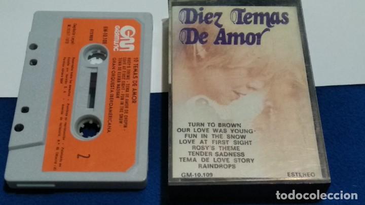 Cassette antiche: CASETE CINTA ( DIEZ TEMAS DE AMOR - 10 TEMAS DE AMOR )1973 GRAMUSIC - GRAN ORQUESTA IBEROAMERICANA